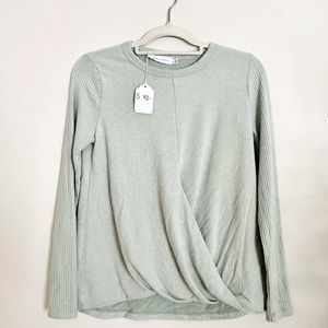 Mint green sweater